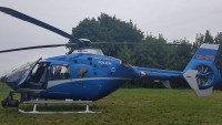 policie vrtulník
